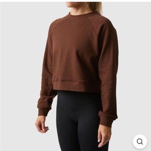 Born Primitive Unmatched Cropped Crew Sweatshirt (Chicory)